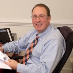 Eric Hurlocker at his desk