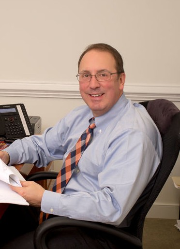 Eric Hurlocker at his desk