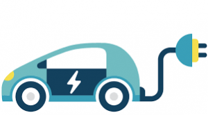 electric car icon